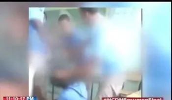 Un estudiante golpea a otro en un liceo de Bayaguana, en presencia de la maestra; Miner investigará caso 