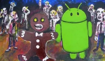Imagen satánica escondida en Android
