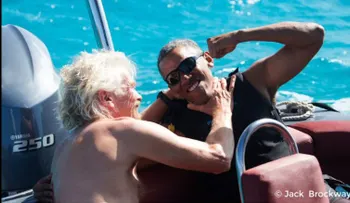 Richard Branson reta a Obama a un duelo de deportes acuáticos
