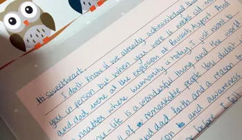 Una sobreviviente de Bruselas le escribe una emotiva carta a su hijo no nacido