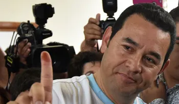 Jimmy Morales, virtual ganador la presidencia de Guatemala