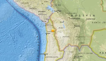 Sismo de magnitud 5,2 sacude el norte de Chile