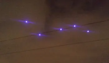 La verdad sobre las extrañas luces azules que iluminaron el cielo de Bogotá este jueves