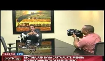 Rector UASD pide mayor presupuesto al Presidente