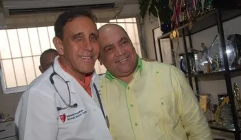 Franklin Ferreras recibe respaldo del doctor Cruz Jiminián