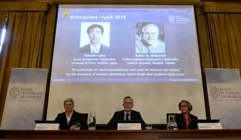 El Nobel de Física premia a Kajita y McDonald por investigación sobre neutrinos