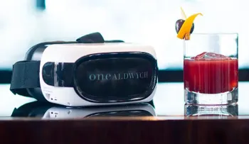 ¿Qué se siente al beber un coctel virtual?