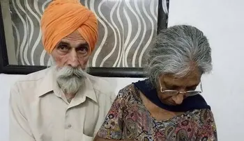 Una mujer de 70 años dio a luz a primer hijo en India