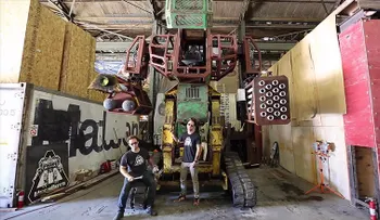 Este emprendimiento quiere comenzar una liga de combate de robots gigantes