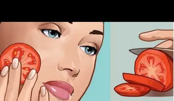 Ella se frotó un tomate en la cara y el efecto me dejó sin palabras!