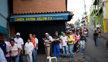 Venezolanos votaron en masa
