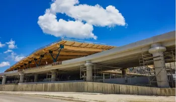 Nueva terminal del Aeropuerto del Cibao registra 85% de avance en estructura y obra gris