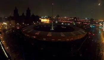Cae un meteoro en el centro de México (VIDEO)