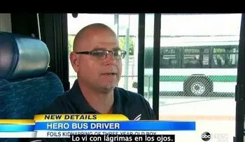 Este conductor se convierte en héroe al salvar un niño secuestrado (Video)