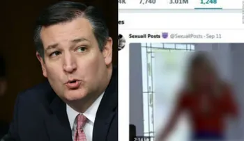 Ted Cruz le dio like a un video porno en Twitter: esta fue su explicación