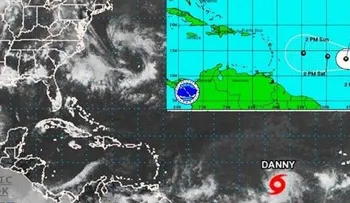Tormenta tropical Danny se forma en el Atlántico 