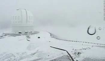 Hawai: arena, surf y... nieve