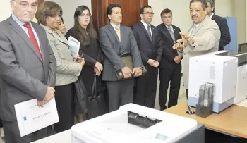 Navarro y Rosario explican Plan de Regularización a embajadores de EEUU, PNUD y UE