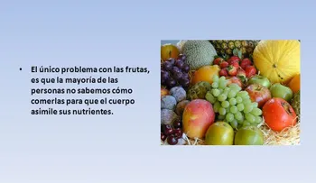 Las frutas deben comerse con el estómago vacío, para tener belleza, salud, energía y un peso ideal 