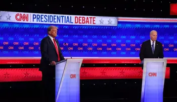 Trump ganó el debate mucho a poco, según encuesta CNN