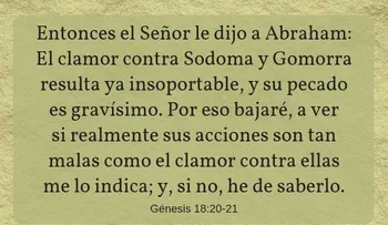 DIOS destruyó a Sodoma y Gomorra por practicar la inmoralidad sexual y vicios contra la naturaleza