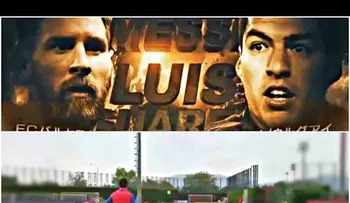 Messi y Suárez superan el duro desafío de la televisión japonesa