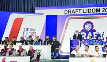 Hayden Álvarez, primer pick del Licey en el draft de novatos de la Lidom
