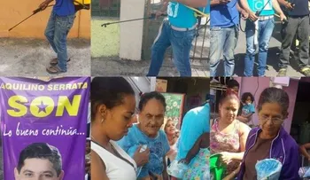 Proyecto diputado Serrata realiza charlas y fumigación contra el zika
