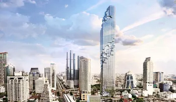 Así se ve Bangkok desde la cima del imponente MahaNakhon, el edificio más alto de Tailandia