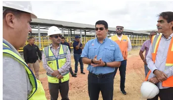 Caasd supervisa ampliación del acueducto Barrera de Salinidad en SDE