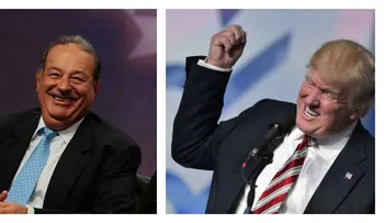 Trump acusa a Slim influenciar al NYT para actuar en su contra y favorecer a Clinton