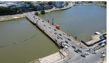 Puente flotante cerrará 2 horas este sábado por paso de embarcación