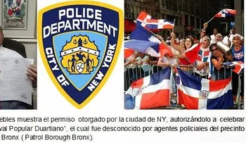 Policías precinto 48 Bronx trataron boicotear â??Parada Dominicanaâ? y prohibieron celebración â??Festival Duartianoâ?