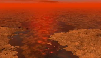 Un objeto extraño en un lago de la mayor luna de Saturno mantiene en vilo a los científicos 