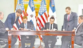 RD y EE.UU. firman un nuevo tratado