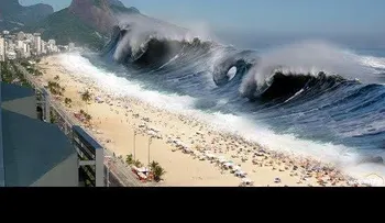 5 Tsunamis gigantescos captados en cámara 