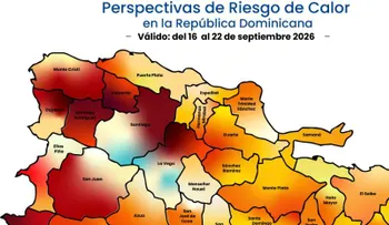 Indomet y NOAA alertan sobre calor extremo en República Dominicana con temperaturas superiores a 37 °C