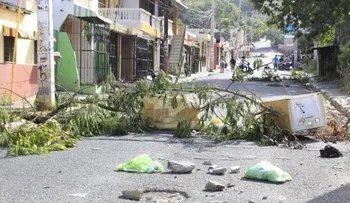 Realizan protesta en San Francisco de Macorís en demanda de reconteo de votos