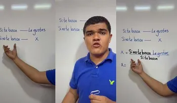La explicación matemática para saber si le gusta a una persona