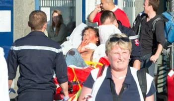 En video: así sometieron al pistolero del tren de Amsterdam a París