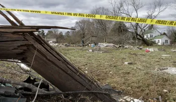 Un niño pequeño entre cuatro muertos por tornado en Virginia