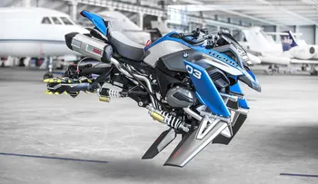 "Hover Ride Design Concept", la motocicleta voladora diseñada por BMW y LEGO