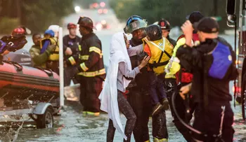 Históricas inundaciones en el sureste de Estados Unidos
