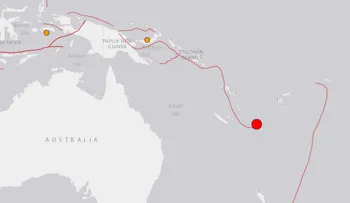 Sismo de magnitud 7,6 sacude Nueva Caledonia, en el Pacífico