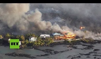 La lava se traga vecindarios enteros de la Isla Grande de Hawái. IMPACTANTES IMAGENES