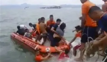 Aumentan a 50 los muertos por naufragio de ferry filipino 