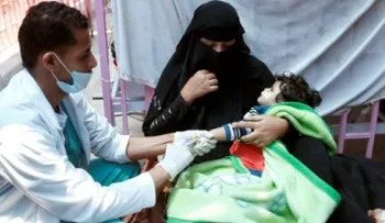 Cientos de casos sospechosos de cólera en Yemen