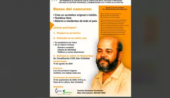 Familia Alcántara Fernández anuncian Concurso en Memoria de Orlando Alcántara