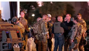 El momento EXACTO en que Policía irrumpe en habitación del tirador de Las Vegas