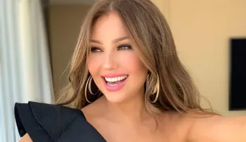 Thalía alaba belleza de uno de los "Avengers" y Mottola no le agrada